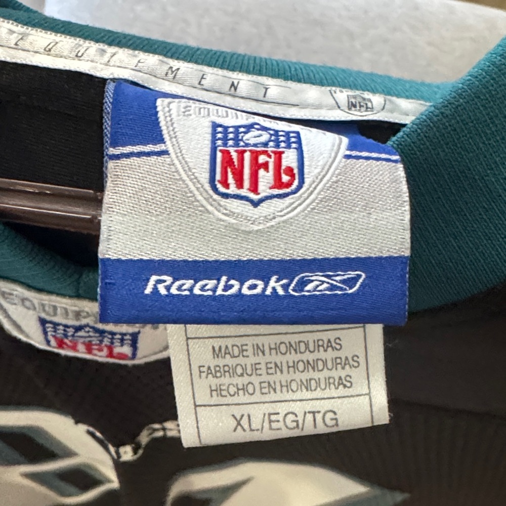 Philadelphia Eagles Terrell Owens # 81 Black Reebok Jersey Size XL - Picture 4 of 9